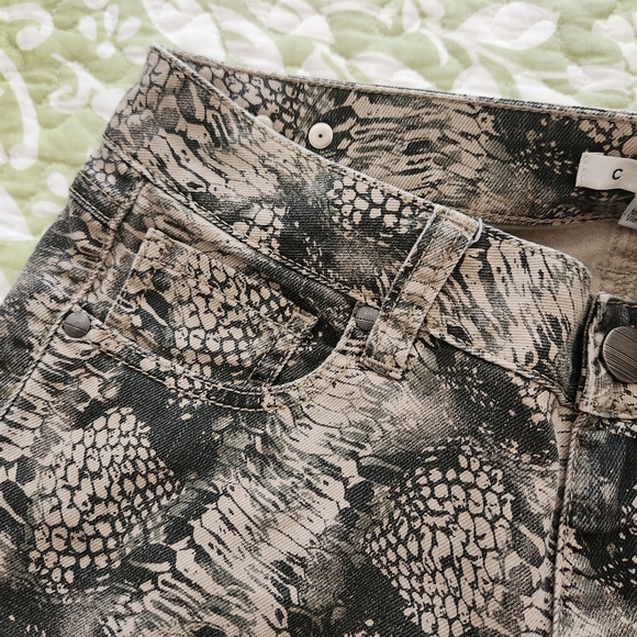 CAbi Snake Print Python Skinny Jeans - Picture 5 of 5